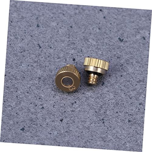Sosoport 60pcs Brass Misting Nozzles Mist Spraying Nozzles Precision Design for Misting Cooling System - Image 6