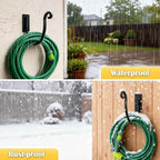 Hose Holders Wall Mount: 2PCs 8-Inch Heavy-Duty Garden Hose Hangers Outdoor - Image 4