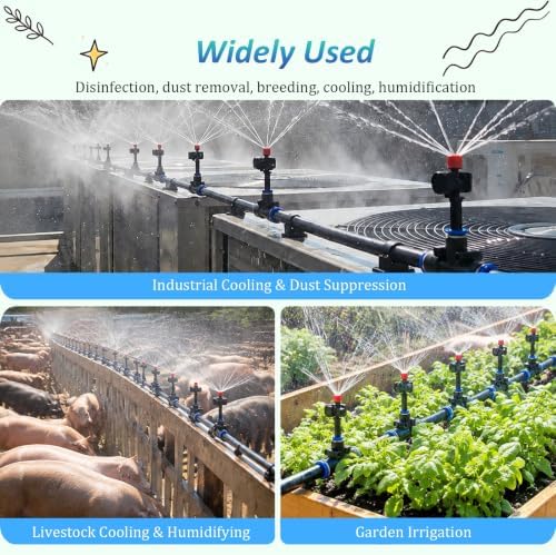 Plants Misting System for Irrigation with Adjustable Knob - Image 7