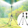 Rotating Tripod Sprinkler, Rotating Tripod Sprinkler 360, 360 Degree Rotating Tripod Sprinkler Large Coverage, Rotating Tripod Sprinkler for Lawn Garden Yard by Dosurgorn
