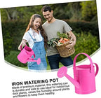 Multi-use Iron Art Watering Pot for Indoor Outdoor Plants Garden Sprayer for Succulents and Air Plants Red Spray Bottle Suitable for Household Gardening - Image 6
