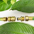 HQMPC Garden Hose Quick Connect No Pb Brass Hose Quick Connect Quick Connect Hose Fittings Water Hose Connectors 3/4" GHT (4SETS) - Image 5