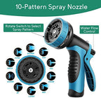Expandable Garden Hose 75 ft, 2026 Upgraded Flexible Water Hose 75ft with 10 Function Spray Nozzle, 3/4" Leakpoof Solid Brass Fittings, Expanding Double Latex Core, Lightweight, No Kink, No Tangle - Image 5