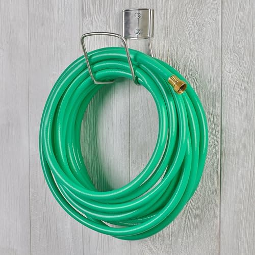 Liberty Garden 681 Hose Hanger, Holds 125-Feet of 5/8-Inch Hose - Stainless Steel - Image 6