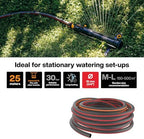 Fiskars 1076047 Garden Hose M-L, X-series, Water Hose for Irrigation Systems, 19 mm (3/4 Inch), Length: 25 m, Universal Connection, UV-Protected, Frost-Protected, Torsion-Resistant, Red - Image 2