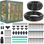 Drip Irrigation System 230FT,Garden Watering Kit for Gardens,Potted Plants by RUTU