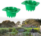 Yard Sprinkler Head Guard Green Cup Barrier for Buried Rotary Heads in Garden Irrigation and Routine Mowing Areas - Image 3