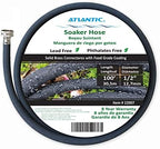 Atlantic Garden Soaker Hose 100 FT x1/2" with Solid Brass Fittings by Atlantic