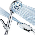 AquaCare 8-mode High Pressure Handheld Shower Head with 2-mode Power Wash by HotelSpa