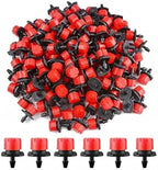 Adjustable Irrigation Drippers 10-1000PCS 4/7mm Garden Irrigation Nozzle Adjustable Dripper Sprinkler Emitter Micro Drip Watering Spray(10pcs) by Unknown
