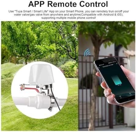 Water Valve Shutoff Ball Valve Timer Garden Smart Faucet Controller - Image 2