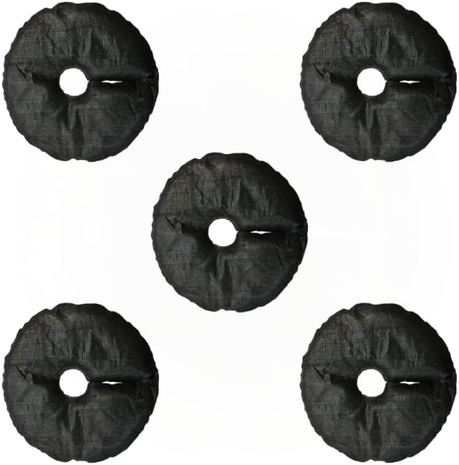 Smart Plant Watering Mat 24'' – Auto Tree Watering & Slow Release 30-Day Hydration | Vacation Plant Watering Device with Humidity Mat for Indoor Plants, Herbs & Small Trees (5 Mats/Pack) by Unknown