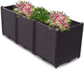 YSUEFIJO Raised Garden Bed for Vegetables, Elevated Planting Planter Box, Garden Planter Box Kit, Planters for Outdoor, Perfect to Grow Vegetables Herbs Flowers by WELCOMETOYSUEFIJO