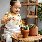 6PCS Kids Metal Watering Can Indoor Plants Small Watering Can for Indoor Plants Mini Gardening Tool Tiny Kettle for Gardening - Image 3