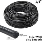 Garden supplies 5-100m Garden Watering Hose 4/7mm PVC Micro Irrigation Pipe Drip Irrigation Tubing Sprinkler 1/4'' Lawn Balcony Greenhouse Nozzle(A-35M) - Image 3