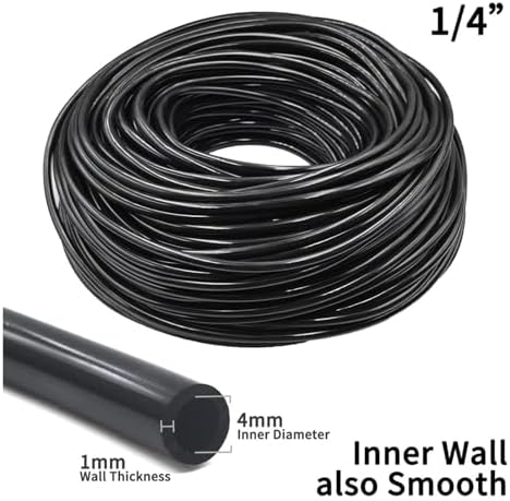 Ship accessories 5-100m Garden Watering Hose 4/7mm PVC Micro Irrigation Pipe Drip Irrigation Tubing Sprinkler 1/4'' Lawn Balcony Greenhouse Irrigation accessories(A-10M) - Image 3