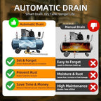 DaierTek Automatic Air Compressor Drain Valve, Electronic Timer Drain Kit - Image 2