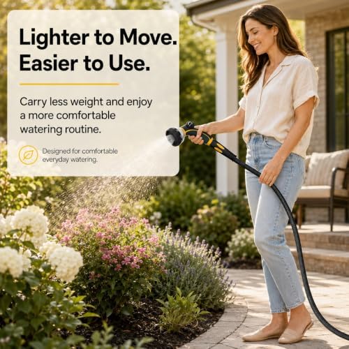 TheFitLife 50 FT Garden Hose, Heavy Duty, Lightweight, Kink-Free, Flexible - Image 3