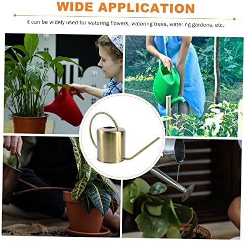 BESPORTBLE Ergonomic Handle Stainless Steel Kettle Leakproof Garden Watering Can Long Spout - Image 6