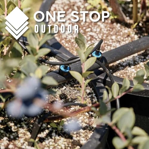 250pk 4" Angled Drip Emitter Stake, Fits 1/4" & 1/8" Tubing for Precise Watering & Irrigation, Greenhouse, Container Gardening, Home Garden, and Hydroponics Growing (250, 4" Inch Long) - Image 4