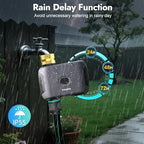 Insoma WiFi Water Timer for Garden Hose, Smart Sprinkler Timer, APP Remote Control WiFi Hose Timers, Voice Control with Alexa, Rain Delay and Manual Mode for Yard Lawn Watering - Image 6