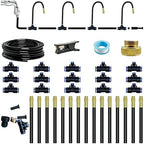 Drip Irrigation System,Automatic Garden Watering System Sprinklers for Yard by HUQANAN