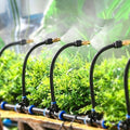 Plant Watering Cooling Spray System with Removable Sprinkler Emitters by Unknown