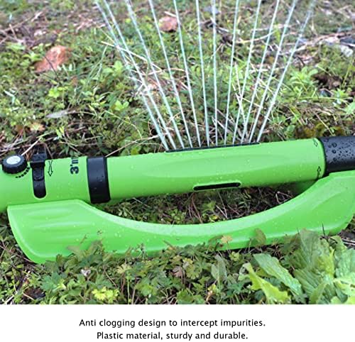 Oscillating Garden Sprinkler - 3-in-1 Lawn Watering Tool with Interchangeable Holes, Ideal for Agricultural Irrigation and Sprinkling Your Yard and Garden. - Image 5