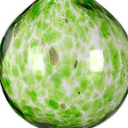 Relaxdays Globes, Regulated Irrigation for Plants and Flowers, Office & Holiday Watering Aid, Glass, Green, Set of 2 - Image 6