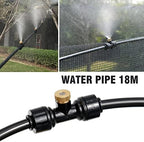 UOIENRT Misting Cooling System, 18M (59FT) Misting Line, Brass Mist Nozzles(26er) and 1 Pcs Brass Adapter Outdoor Mister for Garden Greenhouse Patio - Image 6