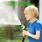 Junredy 75 FT Garden Hose, Flexible Water Hose with 10-Function Sprayer - Image 3