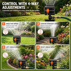 Oscillating Lawn Sprinkler with Adjustable Spray - Image 5