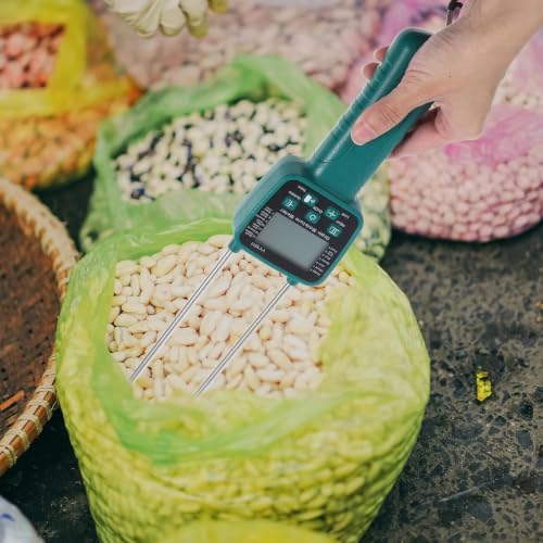 Precision Featuring Grain Probe Tester with Digital Moisture Real-time Data Announcements and Accurate Measurement for Stainless Steel and Abs Materials Agricultural Industries - Image 7