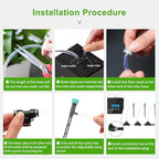 Automatic Watering System for Potted Plants - 10-Pot Indoor Plant Waterer with Timer, Leak-Proof Design & USB-C/Battery Power - Image 6