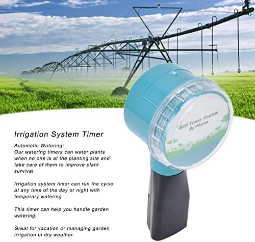 Automatic Smart Irrigation Controller, Hose Timer, Remote Mobile Phone Water Timer for Garden Watering System, Sprinkler and Drip Irrigation, IP67 - Image 4