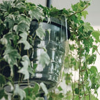 8-10-12" 12-Pack Clear Hanging Plant Basket Drip Pans Water Catcher Tray - Image 5