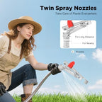 2" Irrigation Spray Gun, 65-80m Large Impact Area, 360° Adjustable Long Range Water Irrigation Spray Gun Tool for Garden, Farm, Lawn & Sports Fields - Image 6