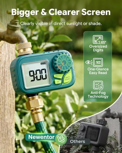 Newentor Brass Sprinkler Timer for Garden Water Hose - Image 5
