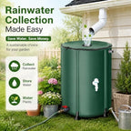 Collapsible Rainwater Barrel Water Tank, Reinforced Water Collection Barrel - Image 3