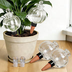 18 Oz Large Plant Watering Globes & Self Watering Bulbs, Water Globes & Bulbs for Indoor Outdoor Plants, Plant Globes Feeders for Watering Plants While Away & On Vacation 4-Pack by Vividaire