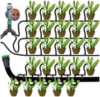 Garden Supplies 50X Transparent Bend Arrow 1/4'' 4/7mm Hose Dripper Drip Emitter Water Saving Sprinkler Garden Micro Irrigation Nozzle(R-50PCS) by Unknown