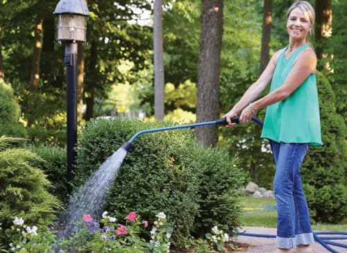 Dramm Touch-N-Flow Rain Wand – 30” Long, Green – Full Watering Flow with Trigger-Style Shut-Off Valve & Lock – High-Flow, Gentle Spray for Gardens, Hanging Baskets & Flowerbeds - Image 5