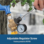Camco Adjustable RV Water Pressure Regulator - Lead-Free Brass - Image 5