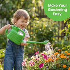 Plastic 1-Gallon Watering Can with Long Spout and Dual Handle for Indoor & Outdoor Plant Care, Lawn Maintenance and Yard Gardening - Image 6