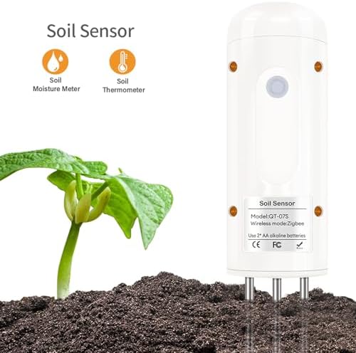 LICAEVEY Smart Soil Sensor, for Zigbee & for Tuya (requiring a Gateway Support), Real Time Detection, IP67 Water Proof, Garden Plants Soil Temperature Humidity Meter - Image 7