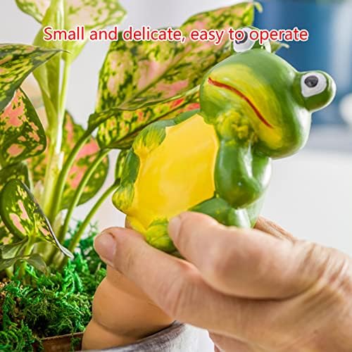 4pcs Frog Watering Globes Spikes Terracotta Automatic Waterer Irrigation Drippers for Pots Plant Automatic Stakes - Image 3