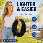 50FT Garden Hose, 5/8-Inch Flat Ultra Lightweight Flexible & Kink Free - Image 2