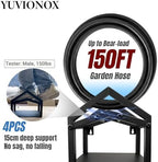 Stainless Steel Garden Hose Holder Wall Mount, Up to 100 ft Hose - Image 4