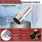 4pcs Stainless Steel Hose Barb Fittings 40mm Barb to 1-1/2" NPT Male - Image 4