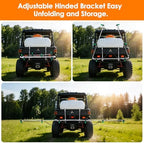 6-Nozzle Foldable Sprayer Boom Kit, Equipped With 2 Heavy-Duty Hooks, 122" Wide, Suitable for ATVs/UTVs, With Adjustable Spray Patterns, Ideal For Large-scale Watering Applications - Image 4